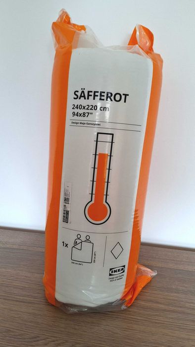 IKEA SÄFFEROT kołdra ciepła 240x220 cm – nowa, zapakowana