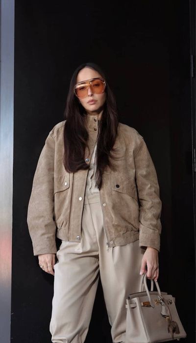 Куртка Zara замшева XS