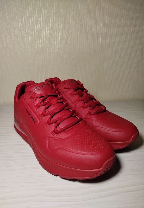Крутейшие Кроссовки Skechers Uno Red / 45р (29см) — Состояние НОВЫХ!