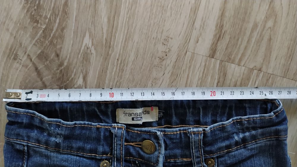 Spodnie jeansowe 116cm