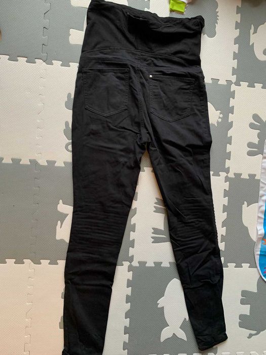 spodnie jeansy ciążowe H&M mama r M