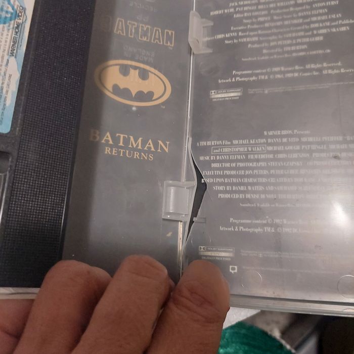 VHS Edição Especial - Batman Returns