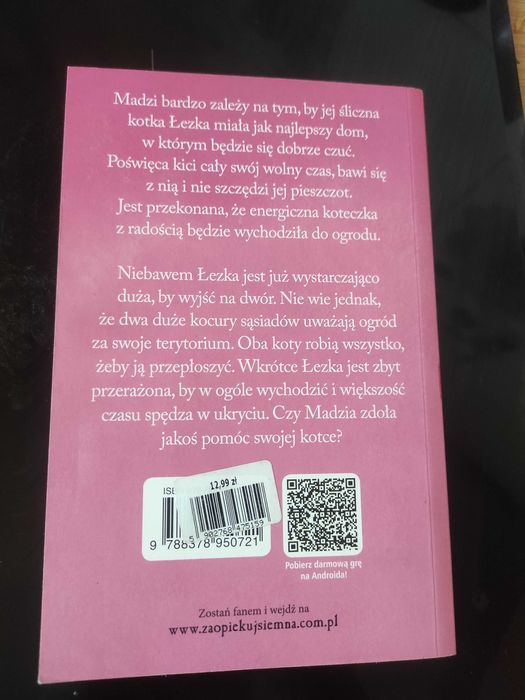 "Łezka, przerażona kotka" - książka dla dzieci