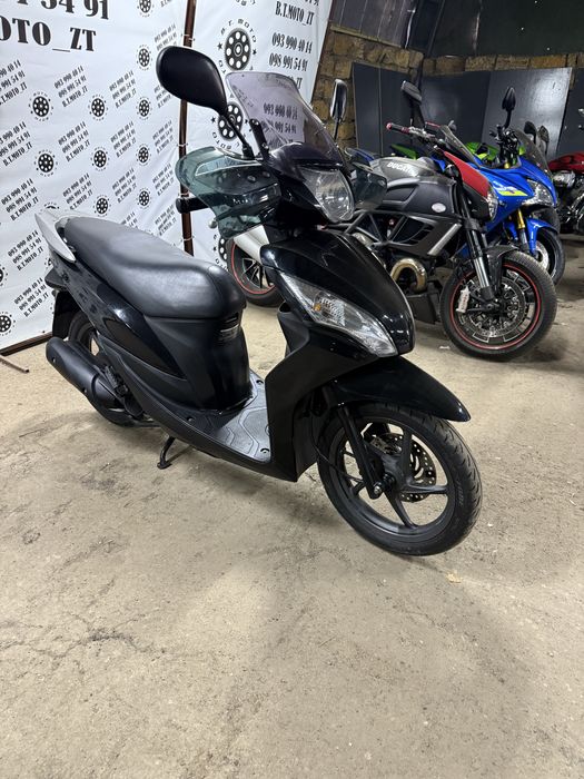 Японский скутер Honda Dio 110 иежектор из Японии Хонда дио двухместный