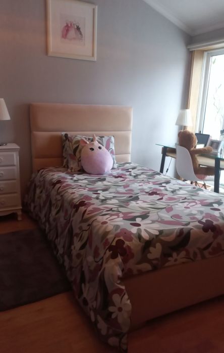 Cama Sommier rosa