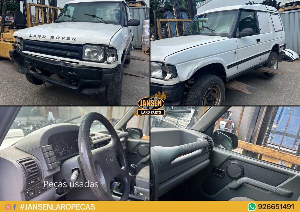 Land Rover Discovery 300 Peças Usadas tablier cinza