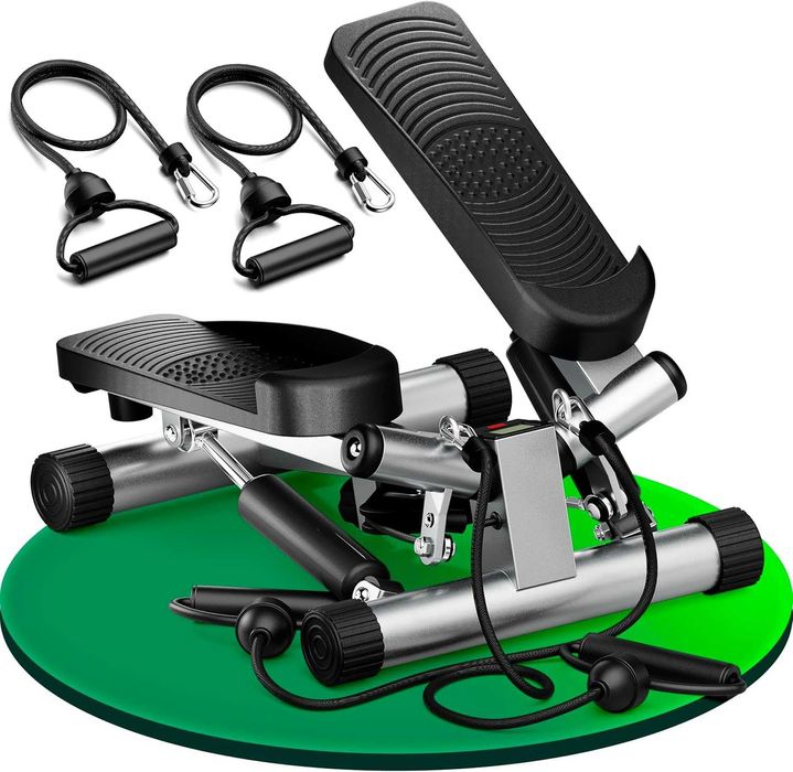 Ultrasport Swing Stepper, uniwersalny steper z linkami i licznikiem