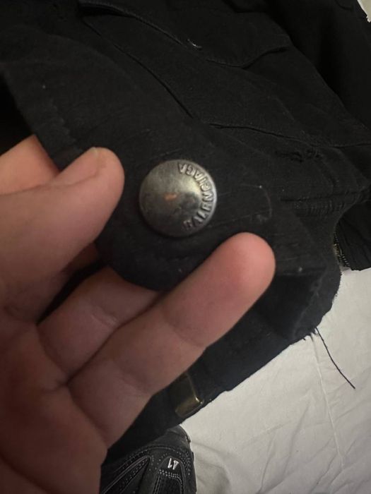 Куртка balenciaga distressed rick opium archive