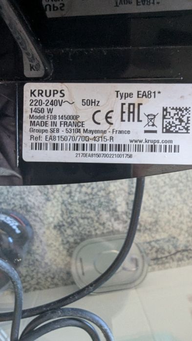 Krups EA81 expresso automática - excelente estado