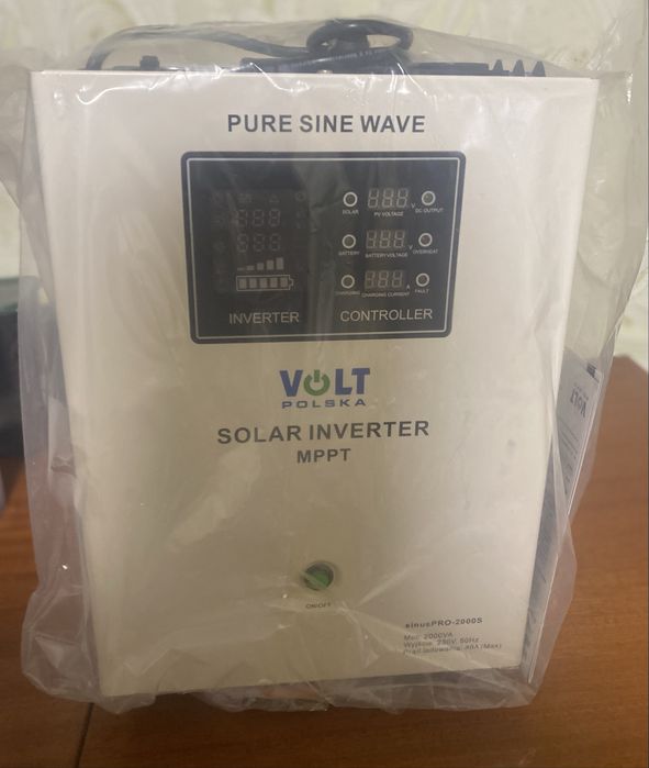 Інвертор сонячний Volt Polska Sinus Pro 2000 S 24/230V ДБЖ(UPS)