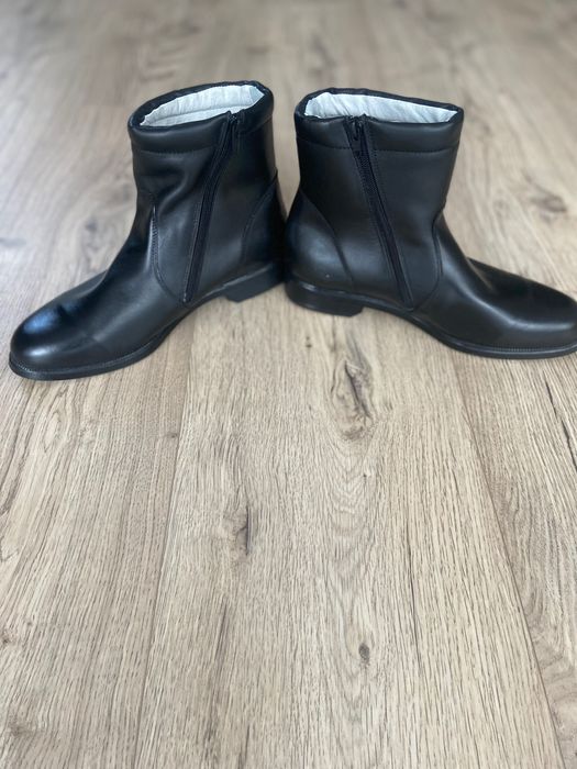 Buty wojskowe zimowe do munduru