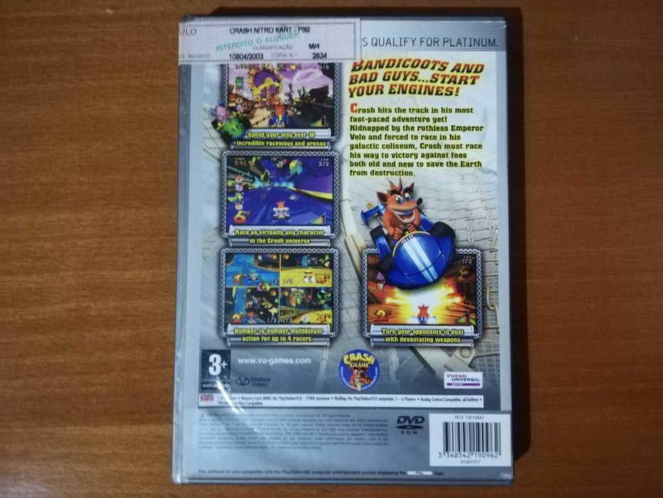 Crash Nitro Kart [PS2] – Complete64284531174786121