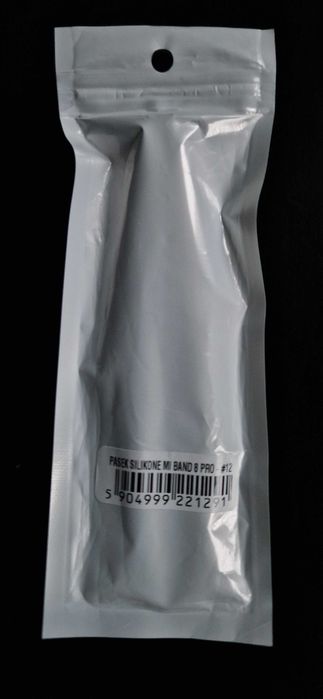 Pasek silikonowy do XIAOMI MI BAND 8 PRO/REDMI WATCH 4 czarny