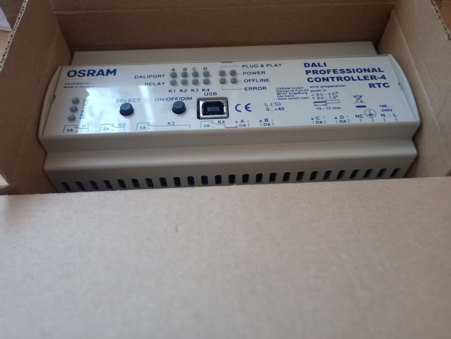 Sterownik OSRAM DALI Professional controller-4 RTC