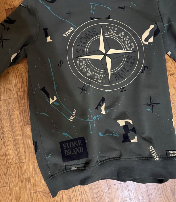 лонг Stone island