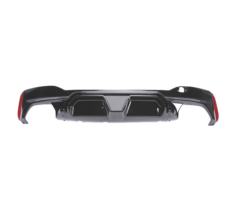 DIFUSOR BMW G30 LOOK M5 PRETO BRILHANTE
