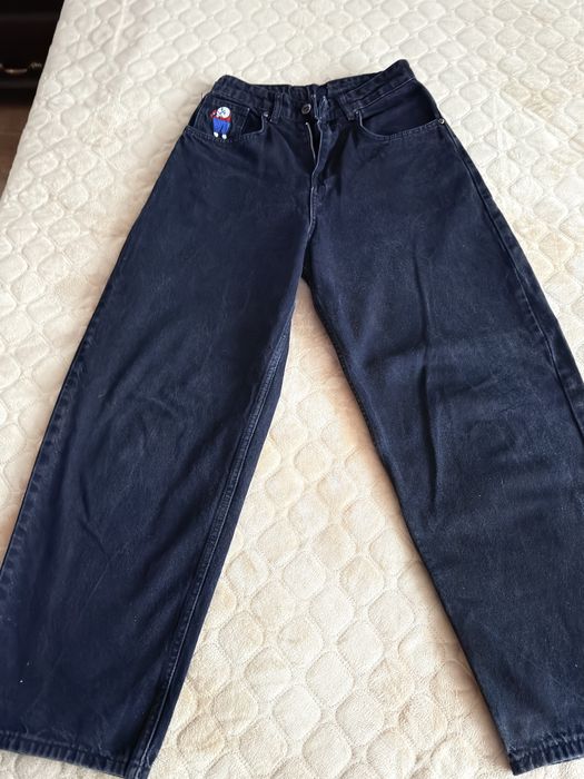 Джинси підліткові чорні Baggy Big Boy 700