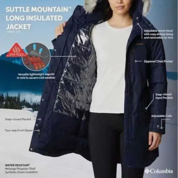 Куртка парка Columbia, розмір S-M