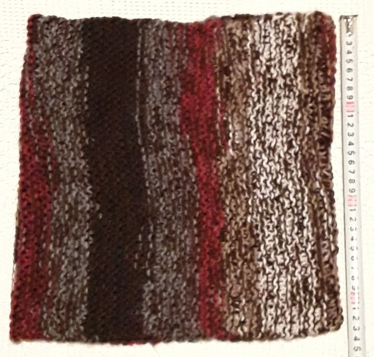 Golas em tricô feitas à mão, novas!