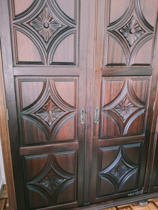 Mobília de quarto antiga - conjunto