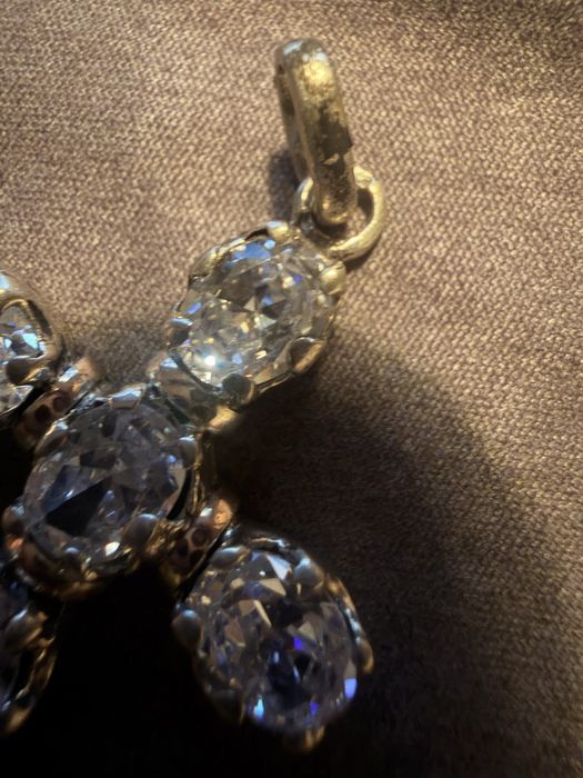 Crucifico em prata-peso 8,65gr