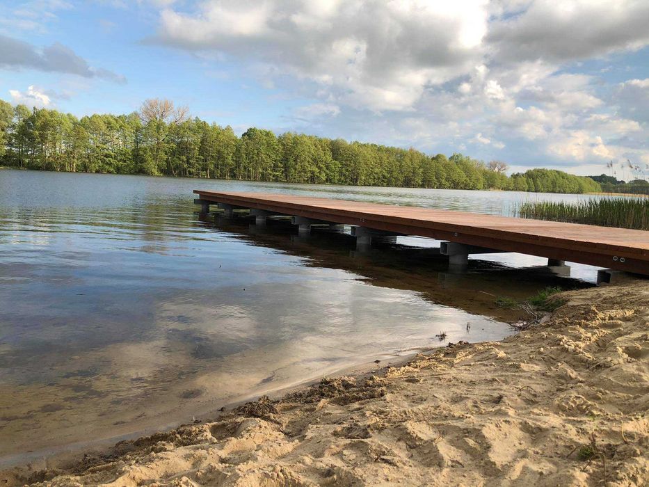 Sławianowo Ostoja domek całoroczny letniskowy  NAD JEZIOREM