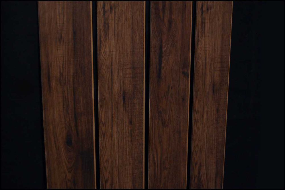 Panele podłogowe / v-fuga / dąb bourbon / porter / 25m kw.