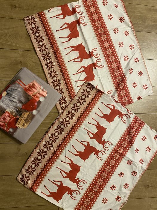 Pościel świąteczna skrzat 220x200 Promocja