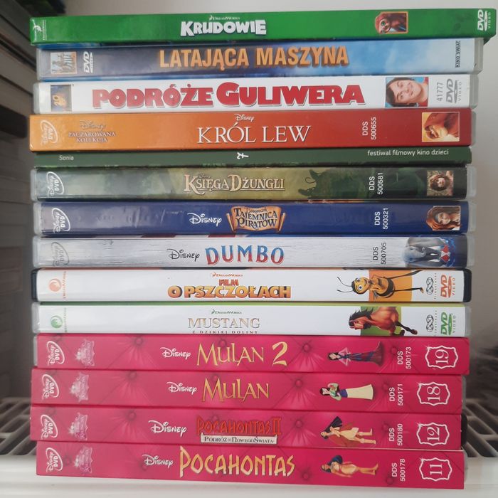 Płyty DVD z filmami