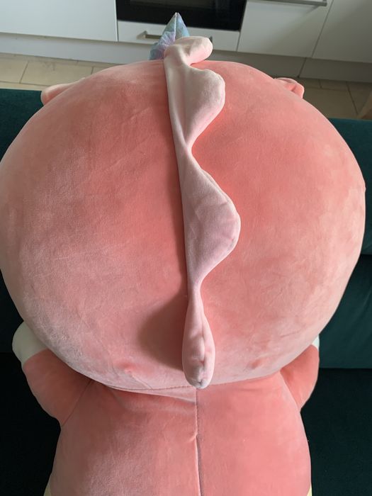 Duży nowy pluszak 70x45 unicorn jednorożec tygrys w stroju jednorożca