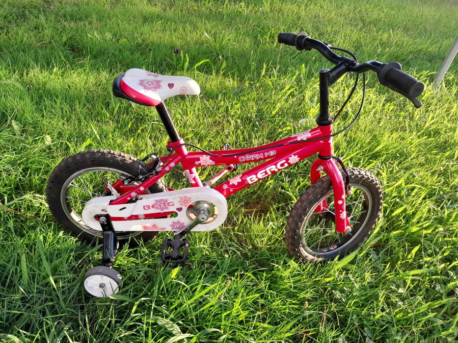 Bicicleta Menina Berg Rosa Escuro