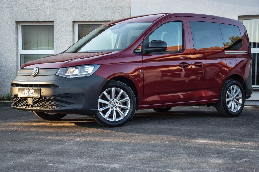 Volkswagen Caddy 102KM Podgrzewane Fotele Alu 17 Lane Assist Navi ACC Tempomat