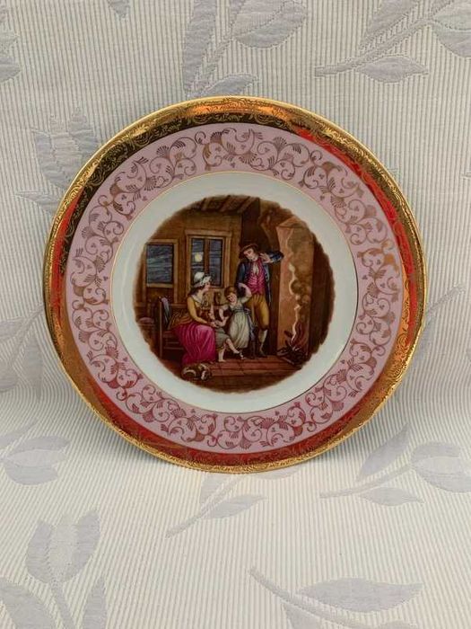 3 pratos decorativos Limoges