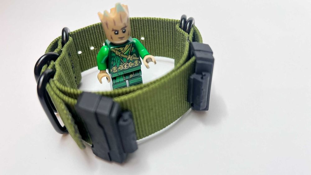 Pasek Nylon Oliwkowy Casio G-SHOCK GA-100 GA-110 GA-120 GA-140 DW-5600