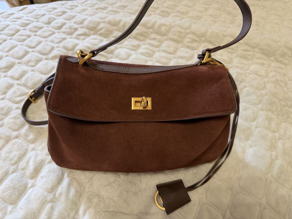 Замшева сумка Runa Bags