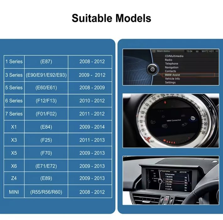 ‼️ CarPlay BMW ‼️ NBT CIC 1 2 3 4 5 7 cepiï F22 F10 FO1 FO2 X3 X4 X5 X
