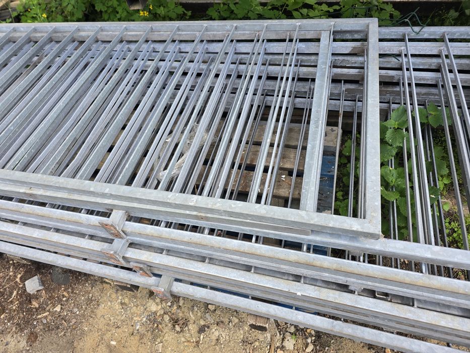 Balustrady stalowe, ocynkowane
