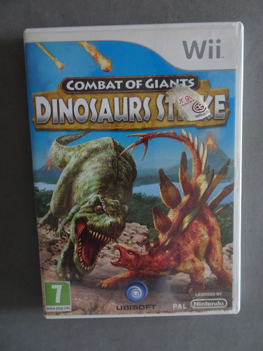 Jogo WII - Combat Giants Dinosaurs Strike