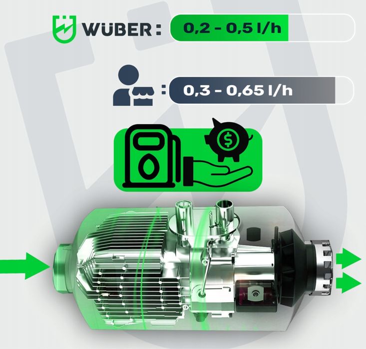 Вебасто 5 кВт 12 Вольт•Автомобільний дизельний обігрівач•Webasto