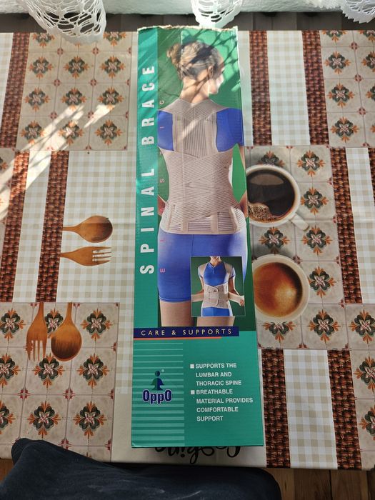 Orteza kręgosłupa wysoka usztywniajaca