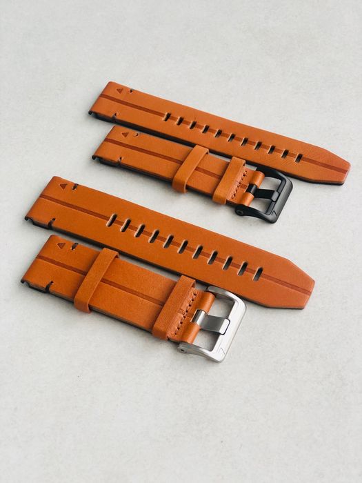 Шкіряний ремінець на Garmin Quick Fit 22mm 26mm ремінь браслет