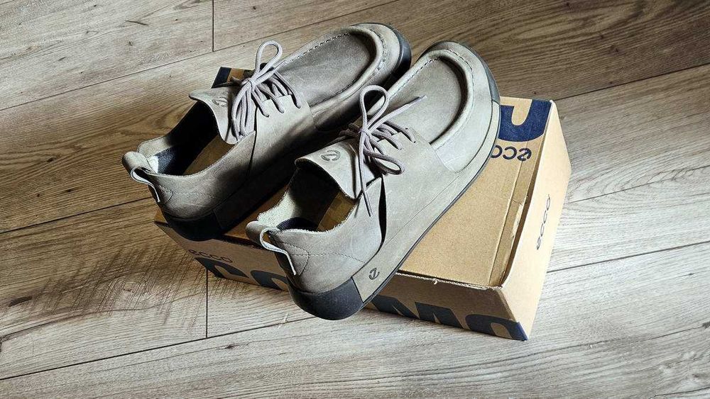 Męskie mokasyny Ecco Cozmo Shoe M Dark Clay