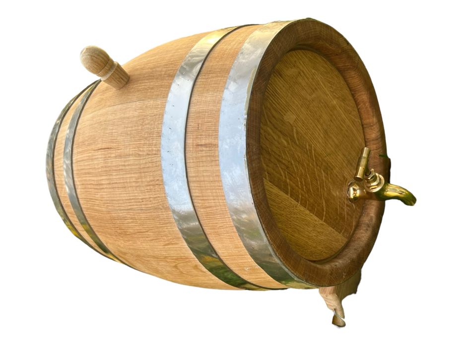 Бочка дубова, бочки з дерева дуба для вина, віскі, коньяку, соління