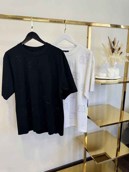 Футболка баленсівгв 1:1 balenciaga gucci miumiu chrome hearts