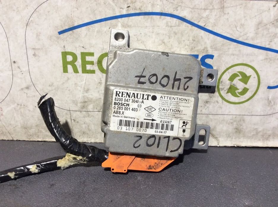 Centralina de airbags Renault Clio 2