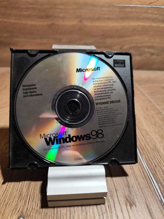 Płyta instalacyjna systemu Windows 98