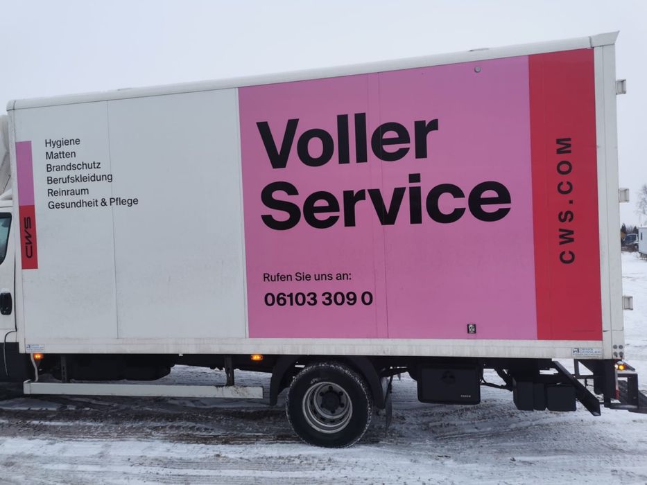 Kontener iveco daily winda izoterma