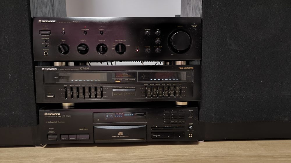 Wieża Pioneer + kolumny. Transport do 100km.