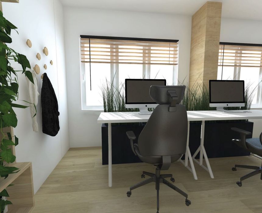 Gabinet / biuro do wynajęcia – 12-30 m², media i internet w cenie