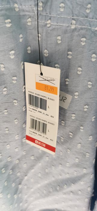 Big Star niebieska koszula nowa z metką